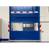 Barrier | aluminium profile | white coated / | red reflecting | white / red | reflecting both-sided | cross tube length: 3000 mm